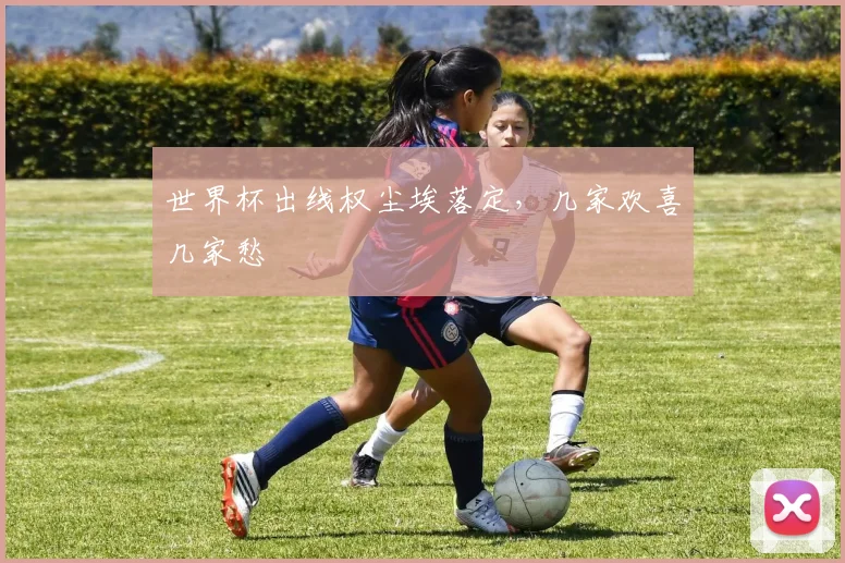 世界杯出线权尘埃落定,几家欢喜几家愁