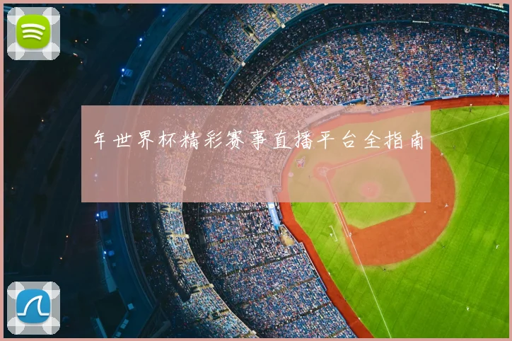 年世界杯精彩赛事直播平台全指南