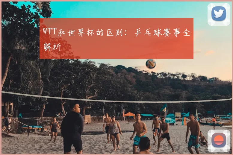 WTT和世界杯的区别：乒乓球赛事全解析