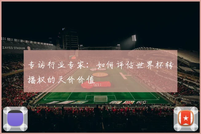 专访行业专家:如何评估世界杯转播权的天价价值